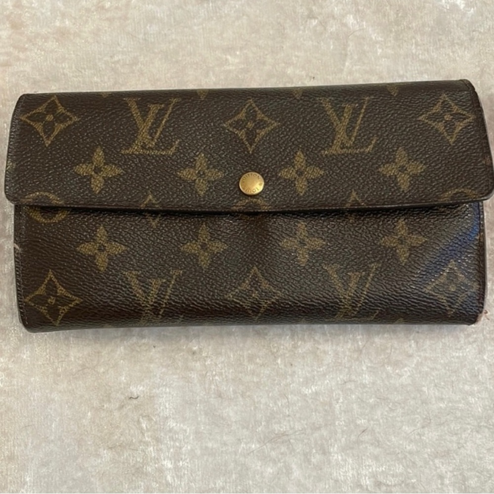 Louis Vuitton Dark Brown Monogram Wallet